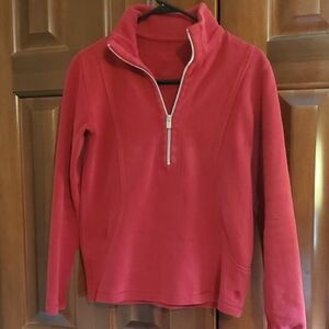 Tommy Bahama Red Half-Zip Sweatshirt